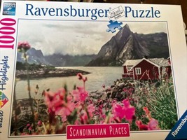 Ravensburger Puzzle 1000 Pieces Scandinavian Places  Norway Foto puzzle ... - $34.64