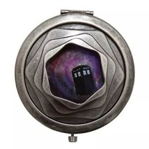 BBC Doctor Who Tardis Galaxy Space Die-Cut Compact Mirror - £11.80 GBP