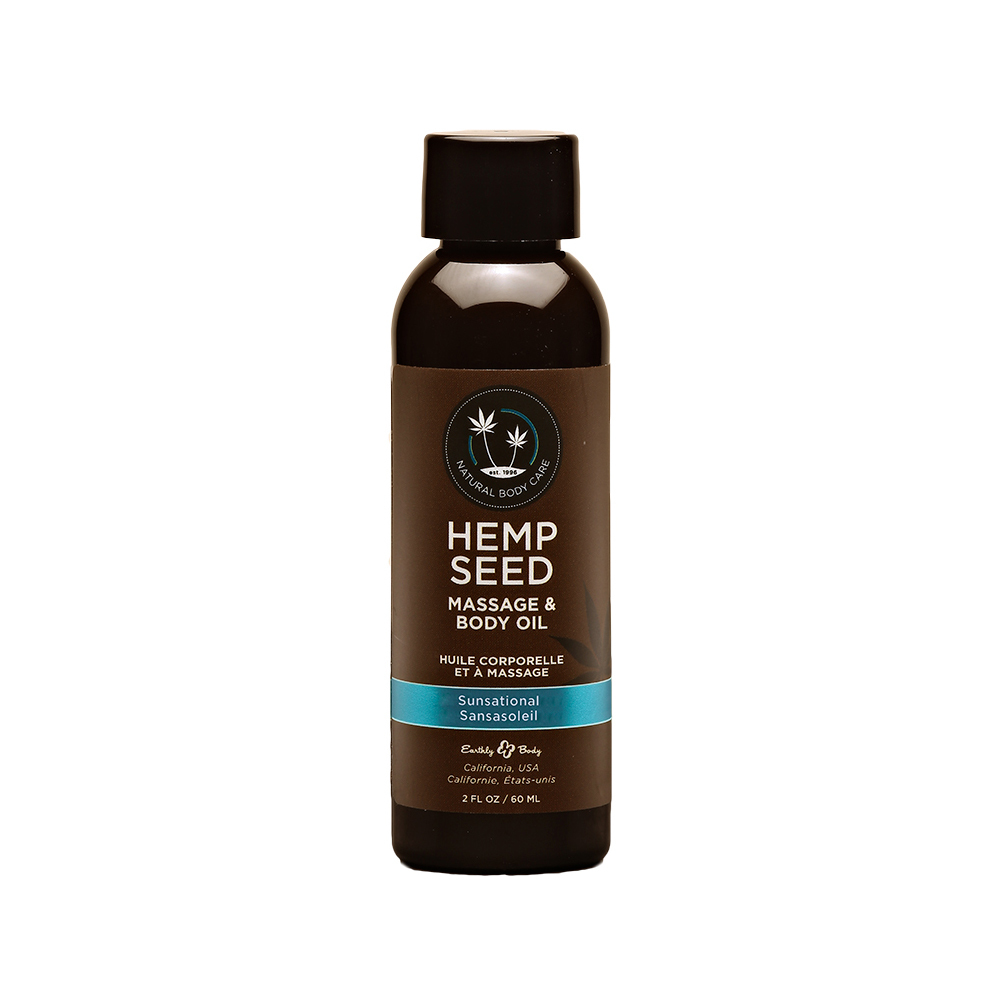 Hemp Seed Massage &amp; Body Oil Sunsational 2 oz. - $6.58