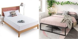 Full-Size Lorelei 14-Inch Platforma Bed Frame/Mattress Foundation/No Box Spring - £327.06 GBP