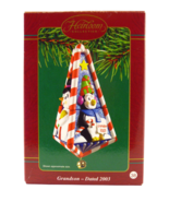 CARLTON CARDS HEIRLOOM COLLECTION GRANDSON CHRISTMAS ORNAMENT 2003 (CXOR... - £15.84 GBP
