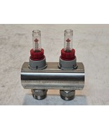 ICMA 2 Circuit Manifold with Flowmeters | ICMA-Italy | 1&quot; Manifold | 3/4... - $99.99