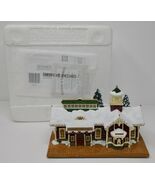 Hawthorne Village 2001 Thomas Kinkade Village Christmas Station 79979 NO... - €21,21 EUR