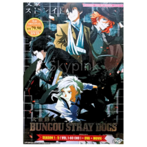 Bungo Stray Dogs Season 1-5 (VOL. 1-60 End) +OVA +Movie English Dubbed Anime DVD - £22.95 GBP