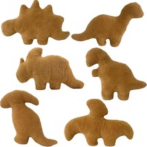 6 Packs Mini Dino Nugget Pillow Plush, 8.8 Inches Dino Chicken Nugget Pillow Stu - $37.99