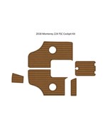2018 Monterey 224 FSC Cockpit Kit Boat EVA Faux Foam Teak Deck Floor Pad - $599.00