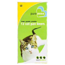 Van Ness Pureness Cat Pan Liners - Efficient Clean-Up Solution for Large... - £4.63 GBP+