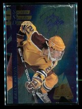 Vintage 1996 Collectors Edge Autograph Hockey Card #3 Brian Bonin Gophers Le - £10.07 GBP