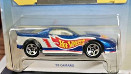 Hot Wheels &#39;93 Camaro Race Car with Computer Disk Mint in Package Diecast - £4.69 GBP