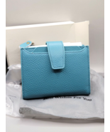 Best Wishes For You Women&#39;s Wallet Teal Cash Change Credit Cards Photos NEW - £19.76 GBP