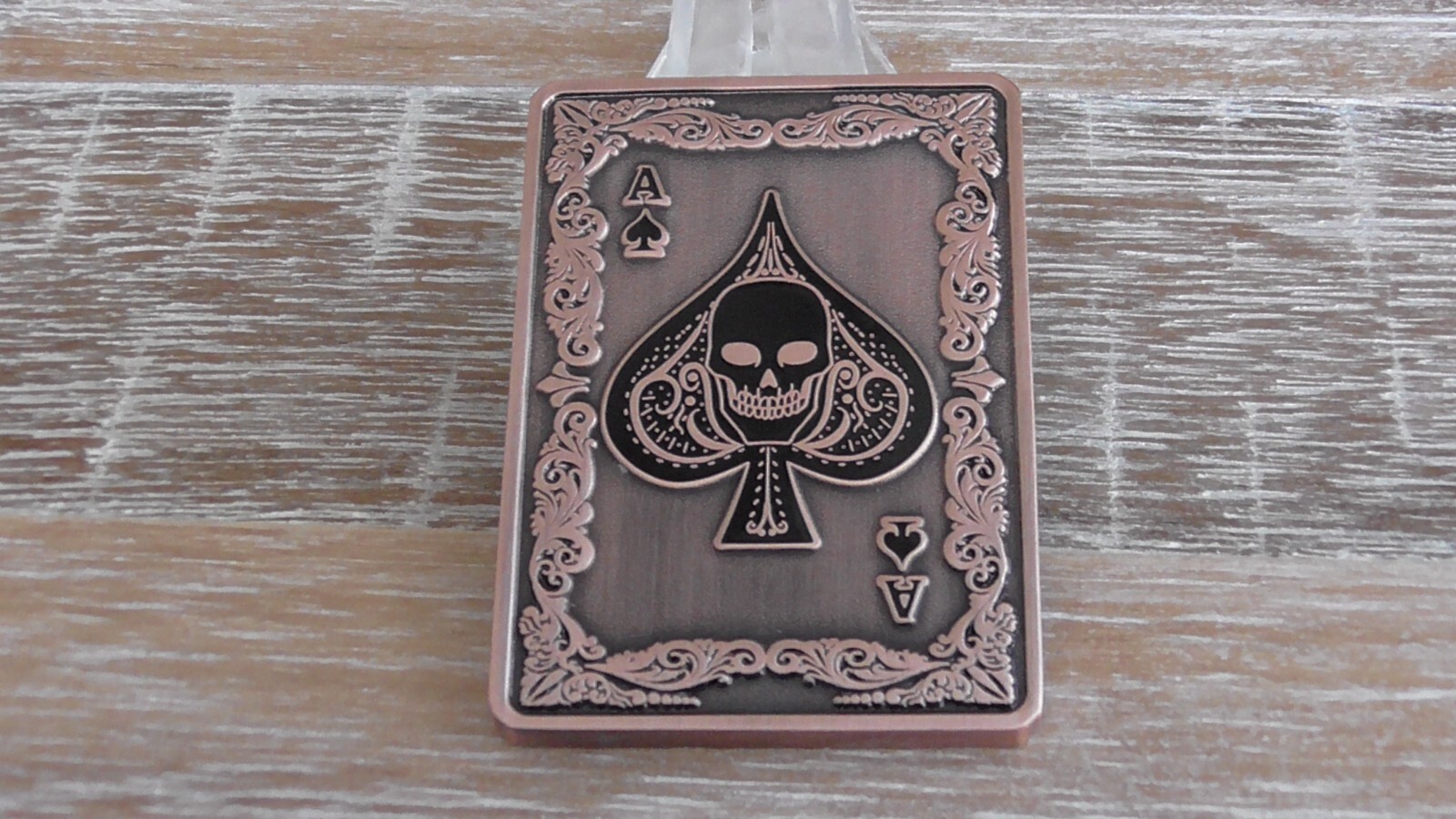 Texas Department Of Public Safety DPS Ace Of Spades Challenge Coin #789X - $30.68