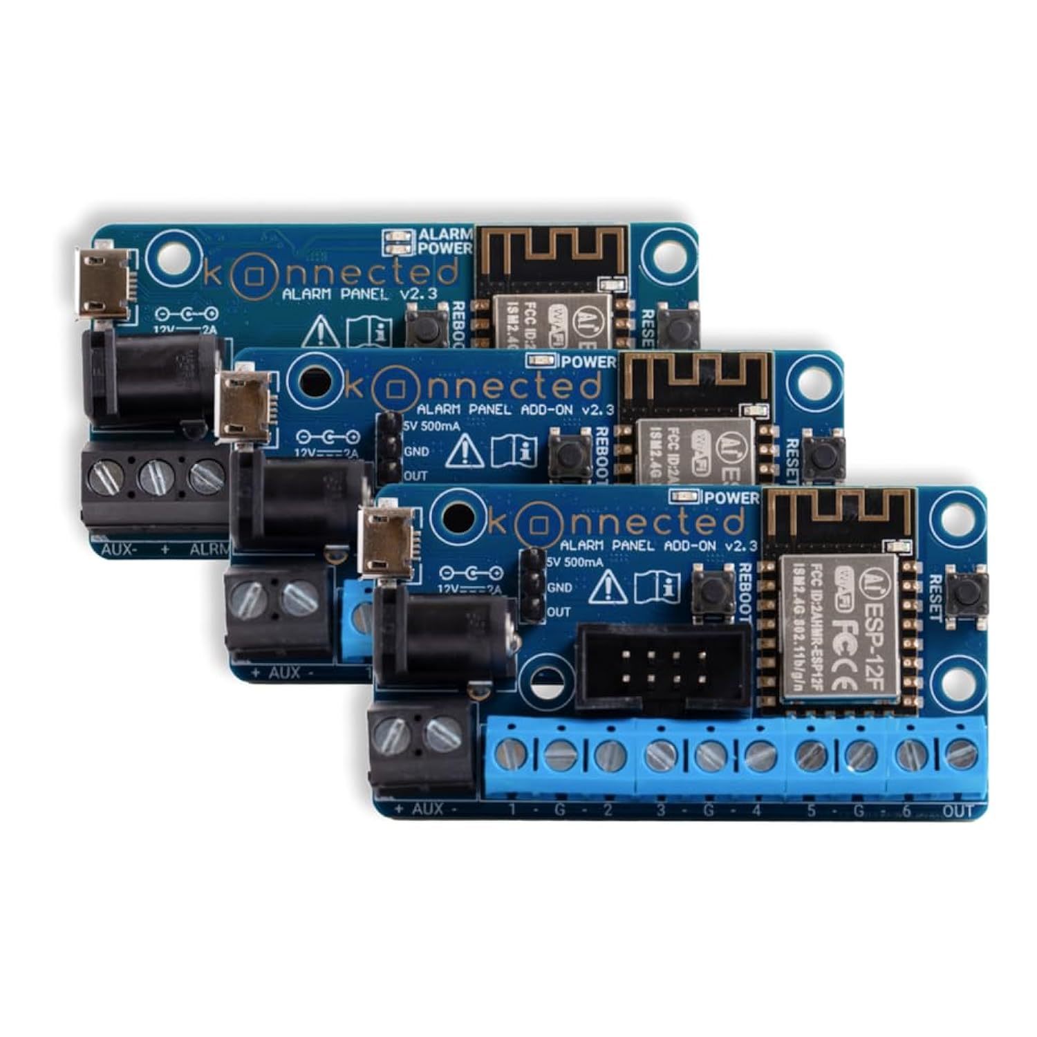 18-Zone Wired Smart Alarm Panel Kit - Alarm Panel - Make Wired Alarm System Smar
