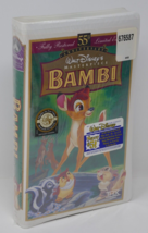 Walt Disney's Masterpiece Bambi (VHS, 1997, Clamshell, 55th Anniversary)... - $11.99