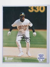 An item in the Sports Mem, Cards & Fan Shop category: Terrence Long Signed Autographed Glossy 8x10 Photo - Oakland A's