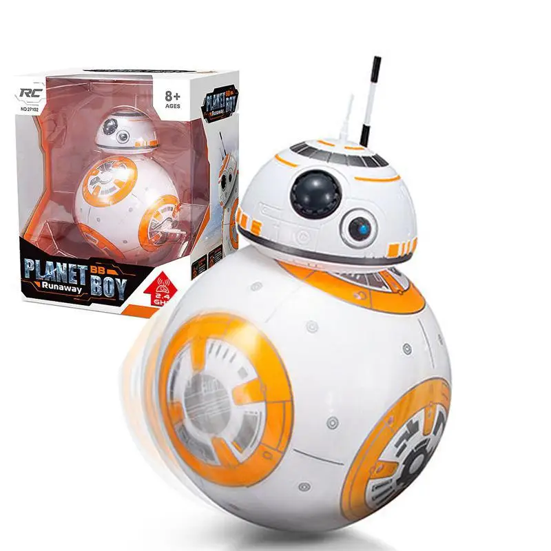 Disney Star Wars Bb-8 Rc Robot Intelligent Small Ball 2.4g Remote Control Droid - £47.89 GBP