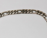 Taxco Mexico Sterling Silver 925 Figaro Link Bracelet - $449.99