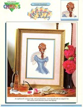 Color Charts 18th Century Lady Full Color Cross Stitch Patterns Vintage ... - £7.54 GBP