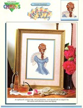 Color Charts 18th Century Lady Full Color Cross Stitch Patterns Vintage ... - £7.45 GBP