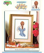 Color Charts 18th Century Lady Full Color Cross Stitch Patterns Vintage ... - £7.36 GBP