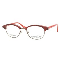 Cogan YC 2529 Red Bronze Women&#39;s Full Rim Eyeglasses 48-20-135 Made In F... - £31.33 GBP