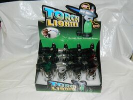 Jumbo Chrome Jet Torch Lighter Electronic Ignition Select 4 Colors USA S... - $7.95