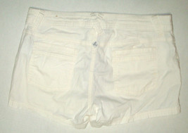 PrAna Womens 10 New NWT Off White Hike Shorts Pockets Trail Organic Cotton Tess - £76.99 GBP