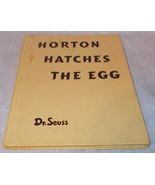 Horton Hatches the Egg Book by Dr Seuss 1940  C R 1st Edition - £19.57 GBP