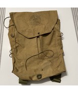 Vintage Boy Scouts of America National Council NYC Canvas Backpack Diamo... - $36.50