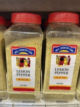 hill country fare lemon pepper 26oz. lot of 2. heb - $49.47