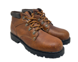 GBX Men&#39;s 6&quot; Soft-Toe Waterproof SR Work Boots 143514 Brown Leather Size... - $47.49