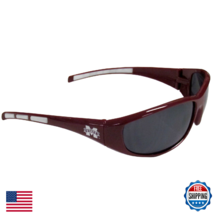 Mississippi St. Bulldogs Wrap Sunglasses - 100% UVA/UVB, Flex Hinges - $32.16