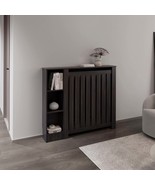 Joseph Walnut Radiator Cover Cabinet - Slatted, 3 Shelves - $4,263.54 MXN