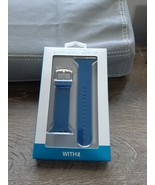 WITHit Apple Watch Navy Blue Adult Unisex Silicone 42mm Replacement Band - £14.89 GBP