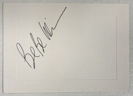 BeBe Winans Signed Autographed 4x6 Index Card - £11.71 GBP