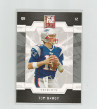 TOM BRADY (New England)  2009 PANINI DONRUSS ELITE FOOTBALL CARD #57 - £3.96 GBP