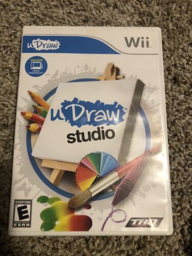 NINTENDO Wii U Draw Studio Video Game Manual Included