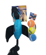 Nerf Dog Toy Squeak 3 Ball Pack And Crinkle &amp; Squeak Duck Bundle - $27.71