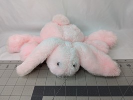 Commonwealth Pink Rabbit Plush Floppy Bunny 8 Inch 1985 Stuffed Animal Toy - £19.67 GBP