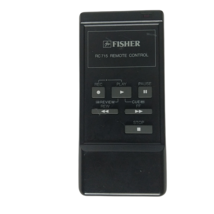 Genuine Fisher VCR Remote Control RC715 Tested Working - £15.31 GBP