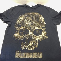 The Walking Dead 2013 Promo Shirt Gore Zombie Apocalypse Skull Med T Cot... - $29.99