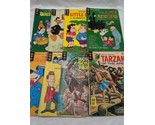 Lot Of (8) Gold Key Comic Books Bugs Bunny Tarzan The Little Monsters Lulu  - £35.04 GBP