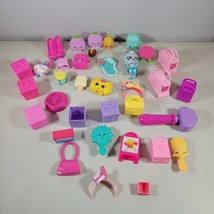 Shopkins Lot of 35 Figures as Shown Various Colors Sizes and Types - £12.27 GBP