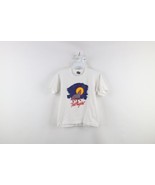 Vintage 90s Boys Large Spell Out Ted Nugent Band Short Sleeve T-Shirt Wh... - $658.76 MXN