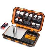 The Fuzion Digital Pocket Scale, 200G X 0.01G Jewelry Gram Scale, 6 Units - $709.17 MXN