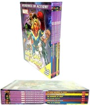6 Packs - Marvel Heroines in Action: Girls Save the World!  2019 Hardcover Books - $29.69
