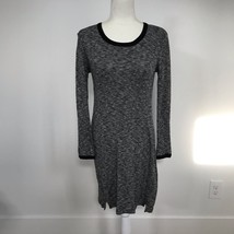 Madewell Ribbed Knit Space Dye Long Sleeve Dress Small EUC - £21.80 GBP