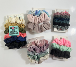 5X Scunci Scrunchies-6Mini Velvet -3 i am Recycled -6Satin -3Assorted -5 Velvet - £23.19 GBP