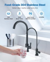 VEVOR Reverse Osmosis Matte Black Lead-Free Drinking Water Filter Faucet - €59,07 EUR