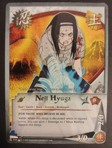 Naruto CCG Neji Hyuga 277 Battle of Destiny Rare MP-LP English - $5.25