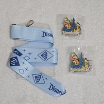 Disneyland Resort 60th Anniversary Diamond Celebration Pins / Lanyard Se... - $20.88 CAD